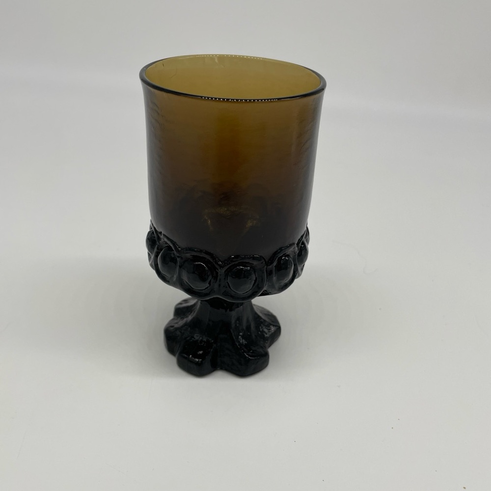 Tiffin Franciscan Madeira Amber Tumbler Drinking Glasses Vtg Priced Individually